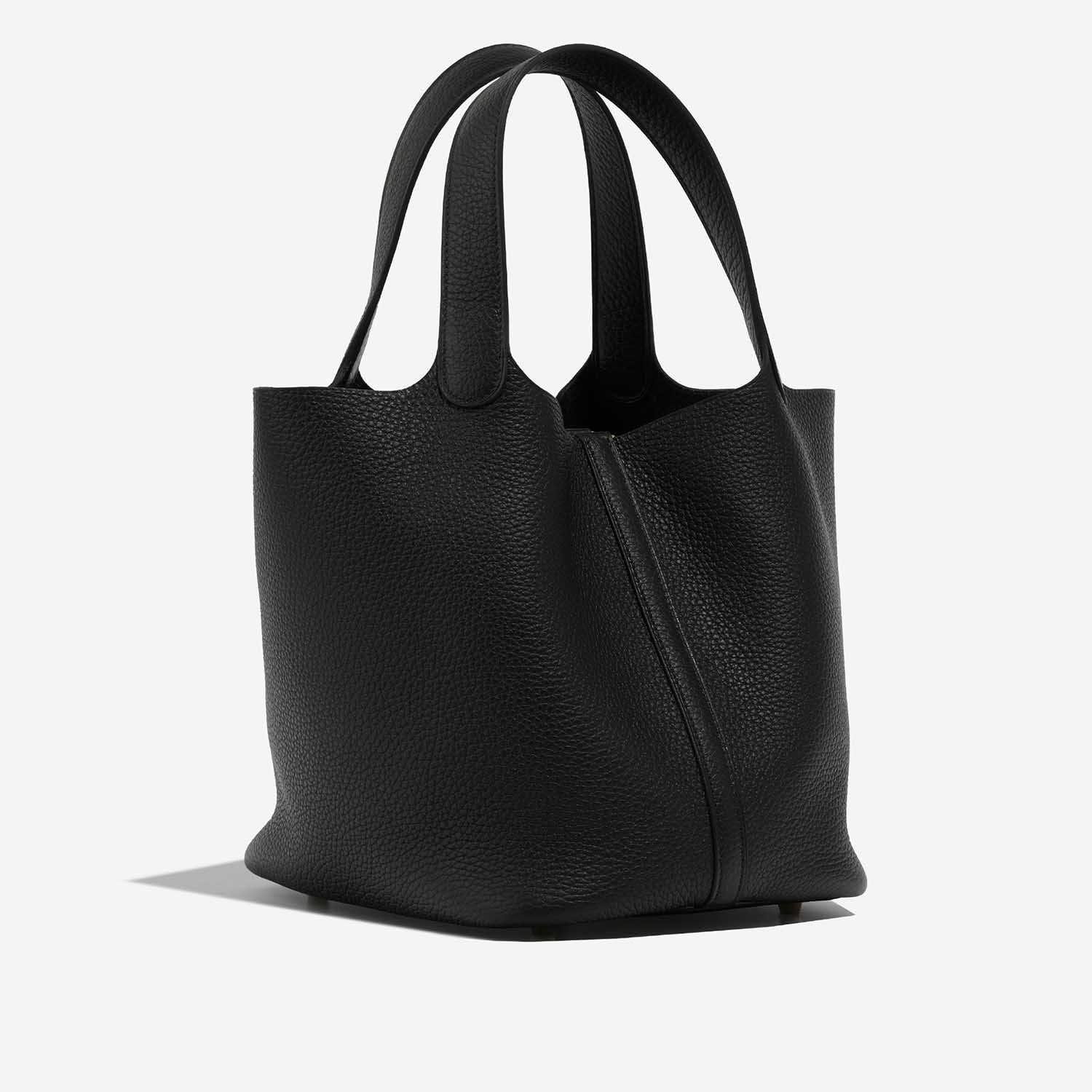 Hermès Picotin 22 Black 7SB S | Sell your designer bag on Saclab.com