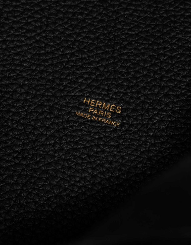 Hermès Picotin 22 Black Logo  | Sell your designer bag on Saclab.com