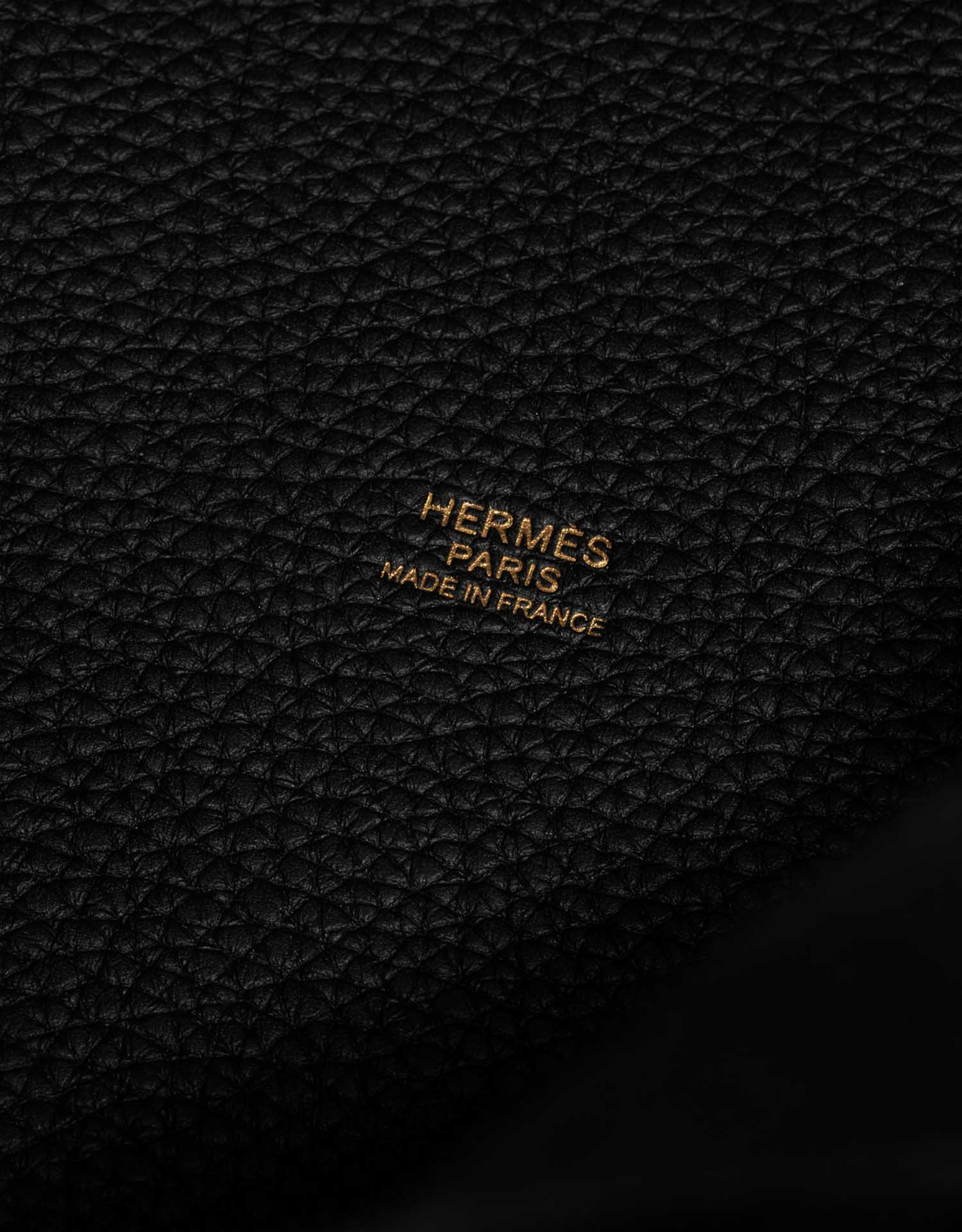 Hermès Picotin 22 Black Logo  | Sell your designer bag on Saclab.com