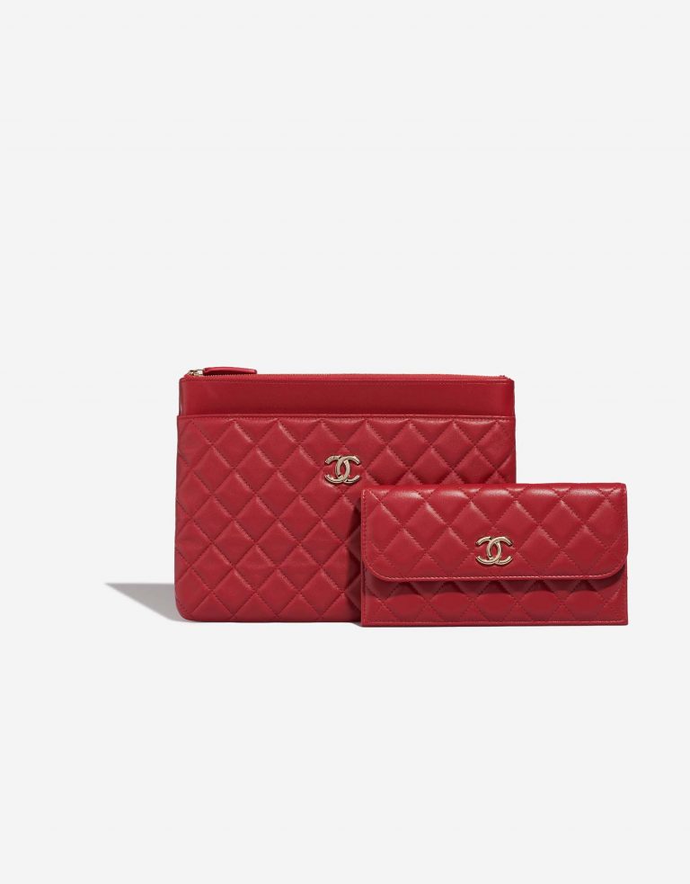 Chanel Timeless Clutch Red Front  | Sell your designer bag on Saclab.com