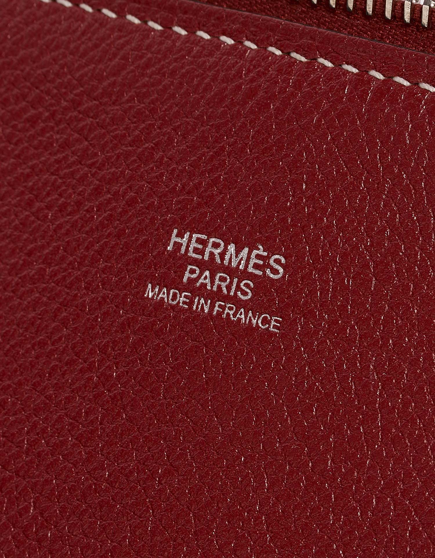 Hermès Bolide 35 Clemence Rouge Grenat