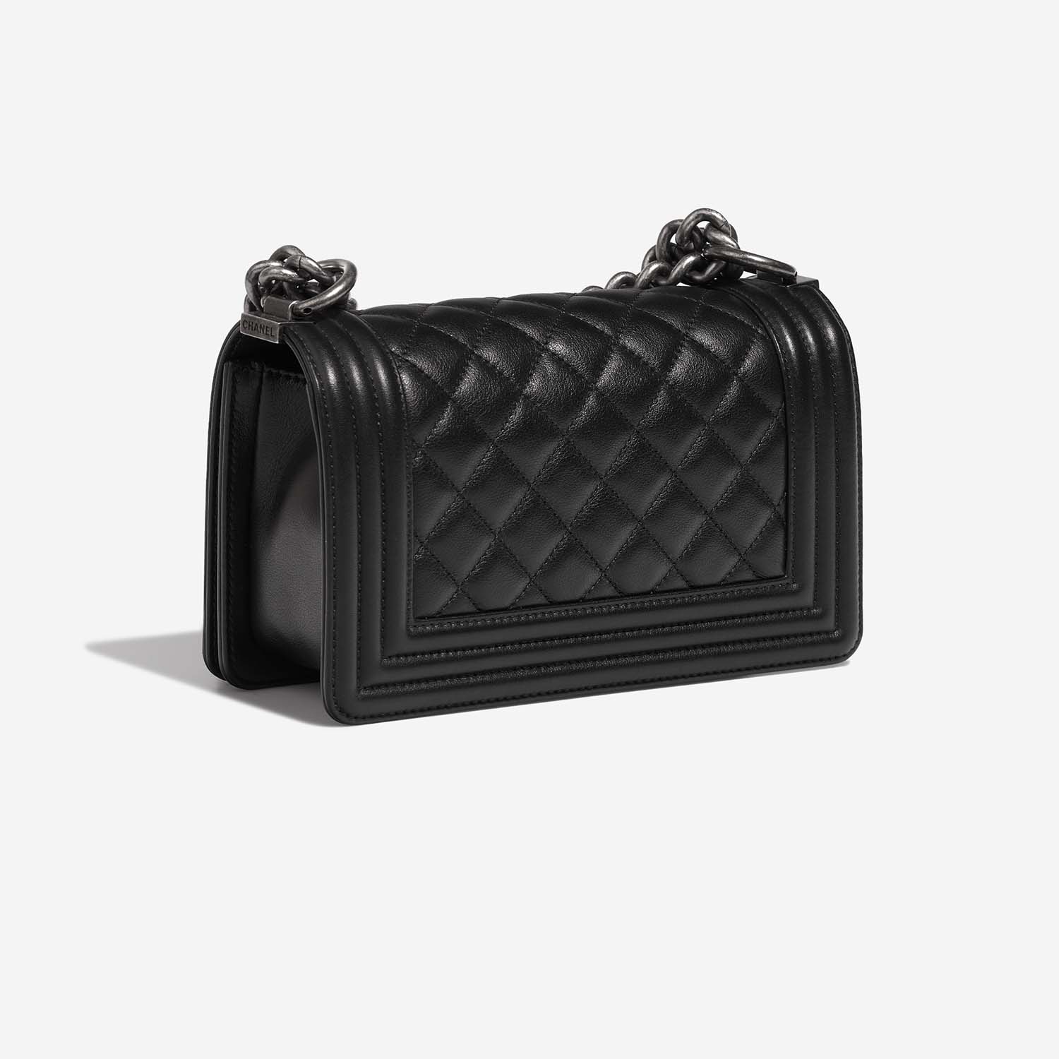 Chanel Boy Small Black 7SB S | Sell your designer bag on Saclab.com