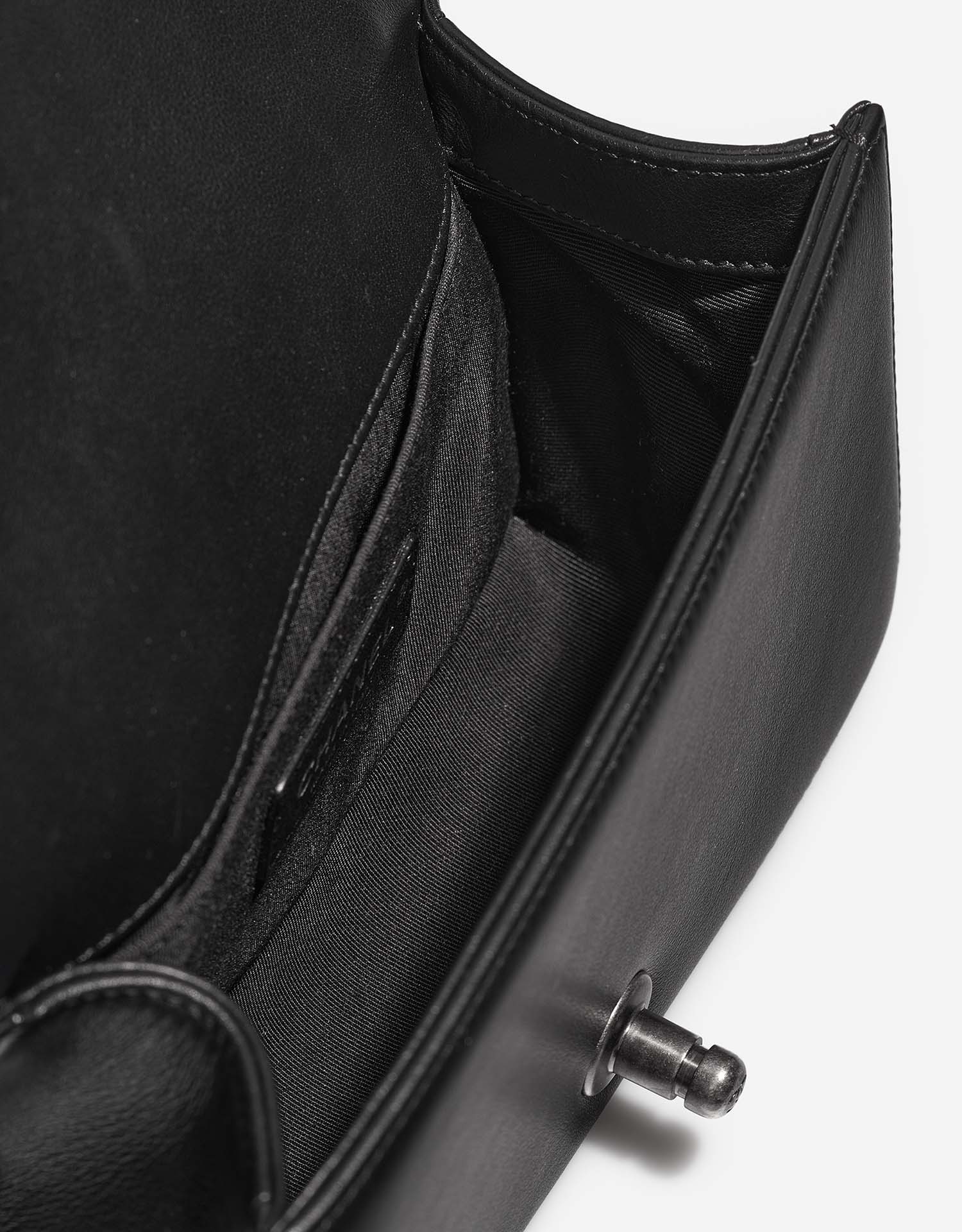Chanel Boy Small Black Inside  | Sell your designer bag on Saclab.com