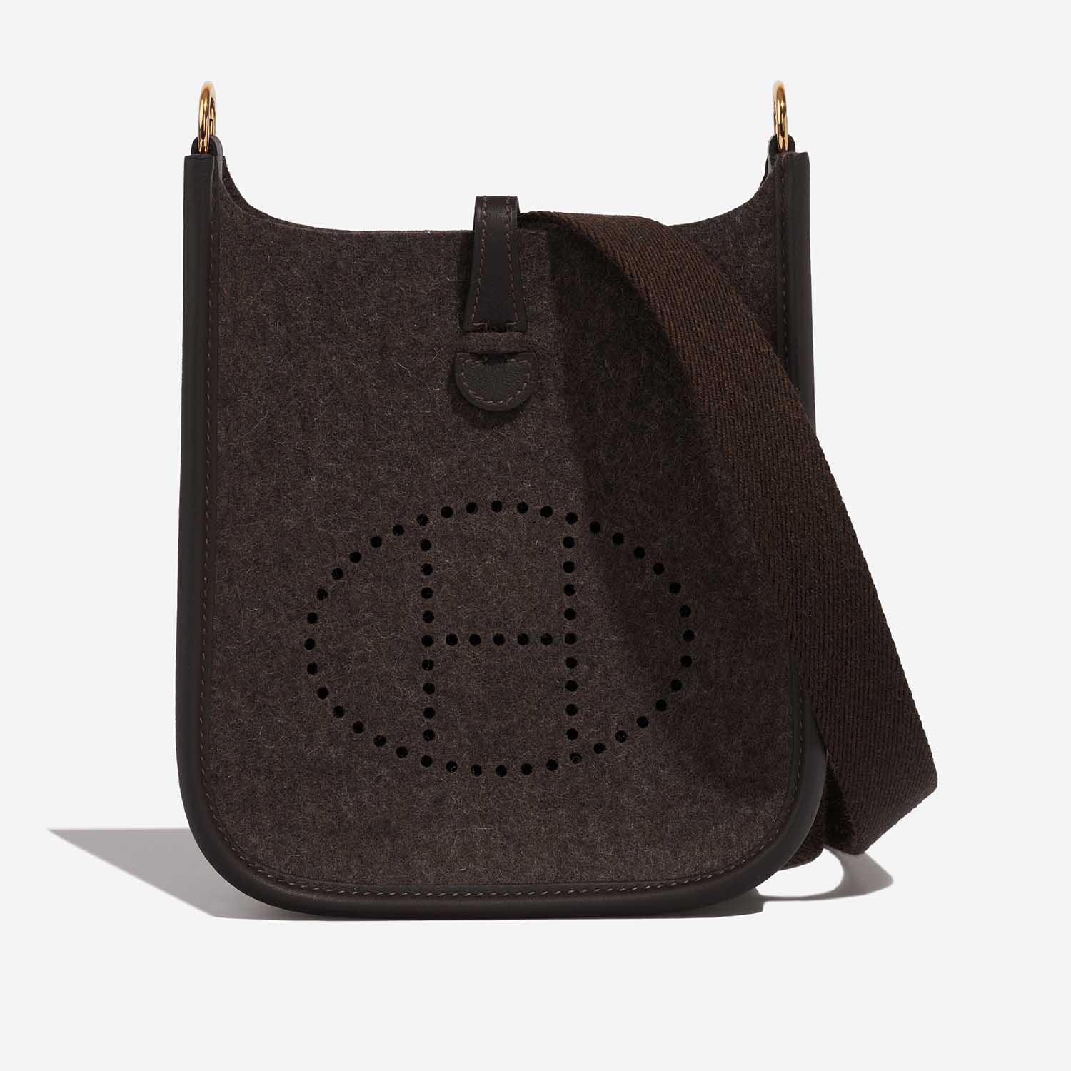 Hermès Evelyne 16 Ebene Front  | Sell your designer bag on Saclab.com