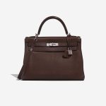 Hermès Kelly 32 Cacao Front  | Sell your designer bag on Saclab.com