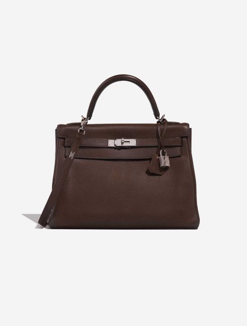 Hermès Kelly 32 Cacao Front  | Sell your designer bag on Saclab.com