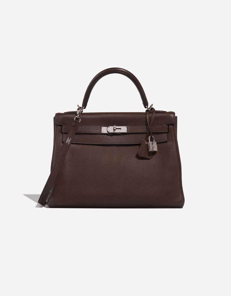 Hermès Kelly 32 Cacao Front  | Sell your designer bag on Saclab.com