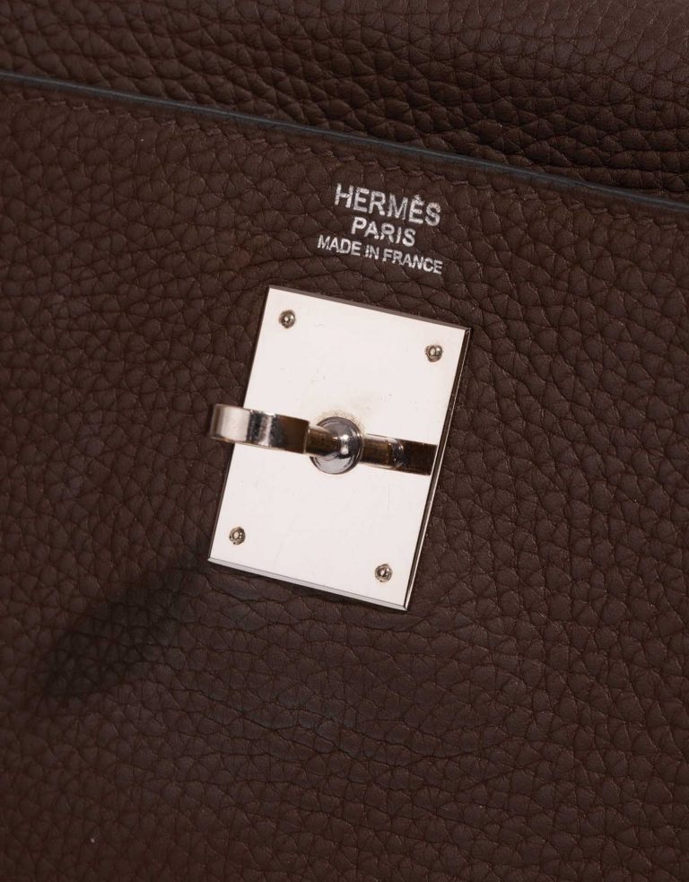 Hermès Kelly 32 Cacao Logo | Vendez votre sac de créateur sur Saclab.com