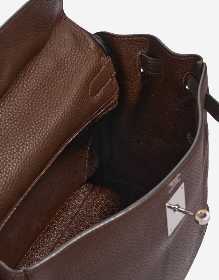 Hermès Kelly 32 Cacao Inside | Vendez votre sac de créateur sur Saclab.com