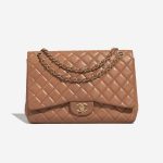 Chanel Timeless Maxi Brown Front  | Sell your designer bag on Saclab.com