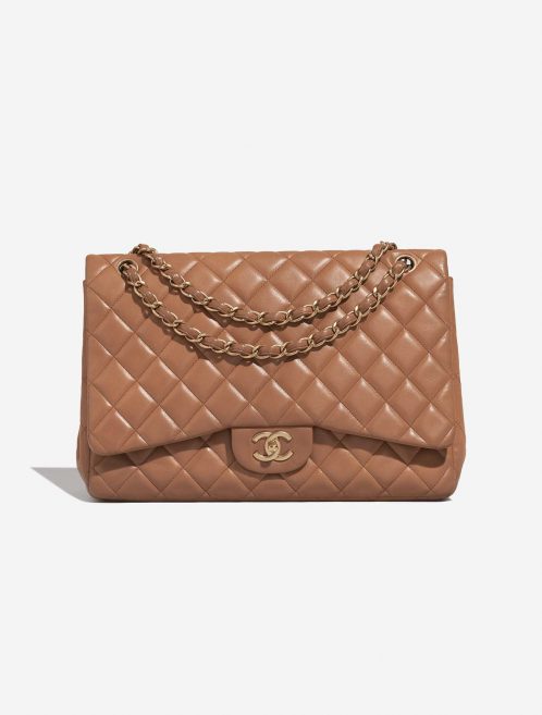 Chanel Timeless Maxi Brown Front | Verkaufen Sie Ihre Designer-Tasche auf Saclab.com