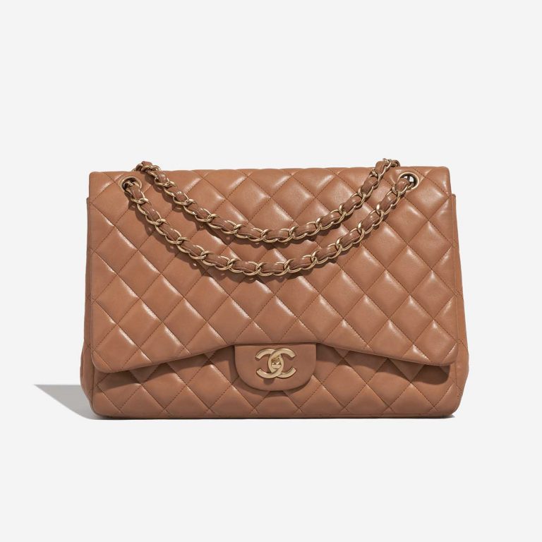 Chanel Timeless Maxi Brown Front | Vendez votre sac de créateur sur Saclab.com