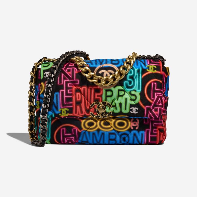 Chanel 19 Large Multicolore Front | Vendez votre sac de créateur sur Saclab.com