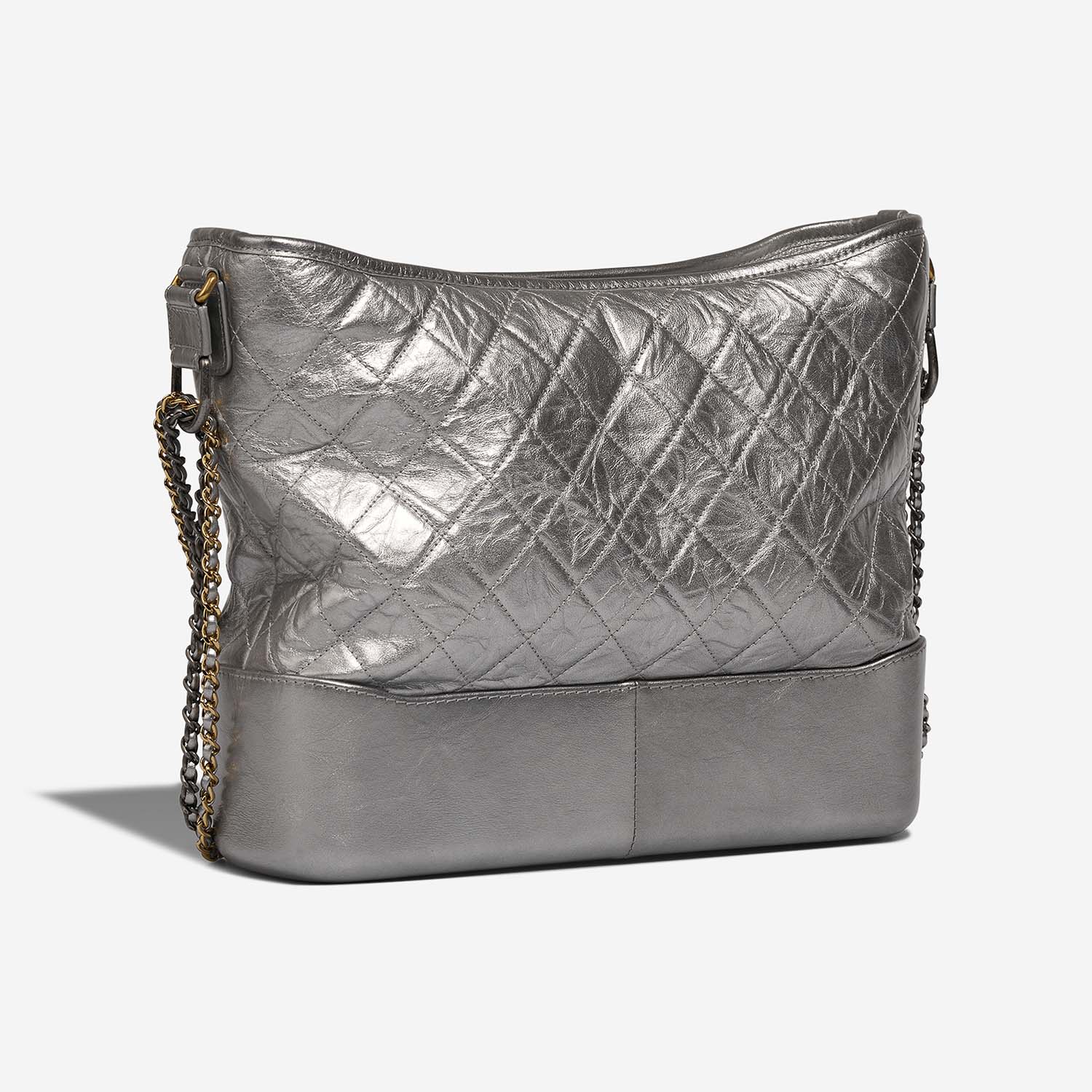Chanel Gabrielle Large Silver Side Back | Sell your designer bag on Saclab.com