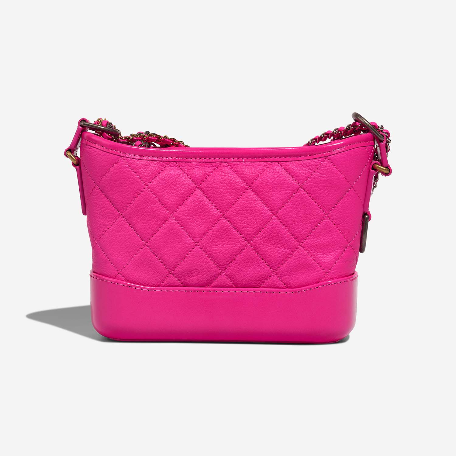 Chanel Gabrielle Small NeonPink Back | Sell your designer bag on Saclab.com