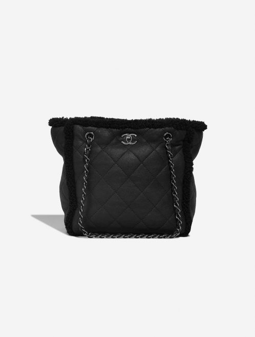 Chanel ShoppingTote Medium Black Front  | Sell your designer bag on Saclab.com