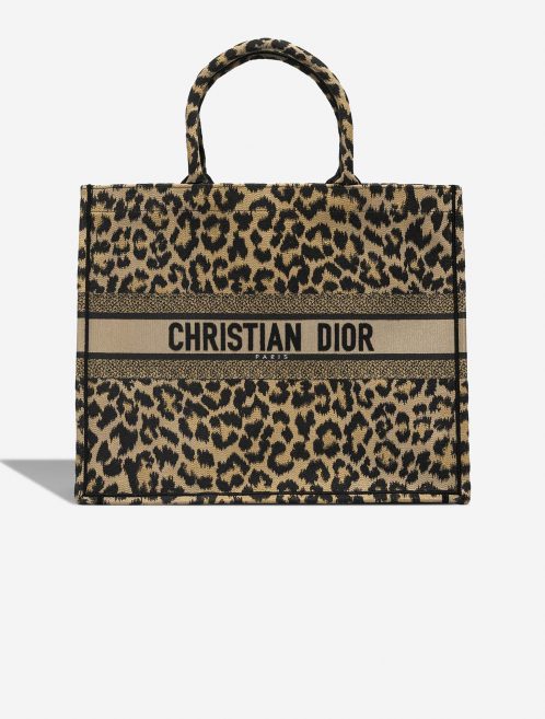 Dior BookTote Large Leopard Front  | Sell your designer bag on Saclab.com