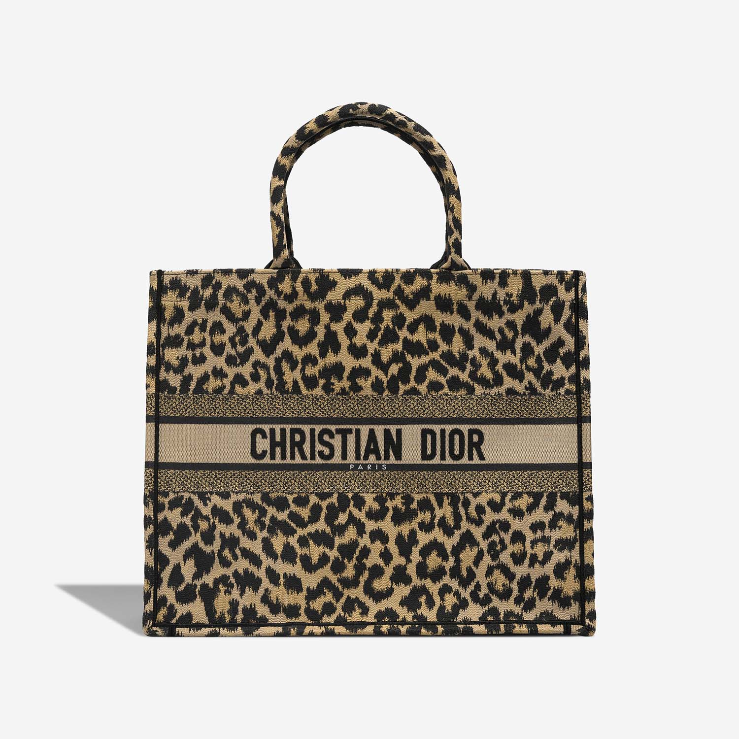 Dior BookTote Large Leopard Front  S | Sell your designer bag on Saclab.com