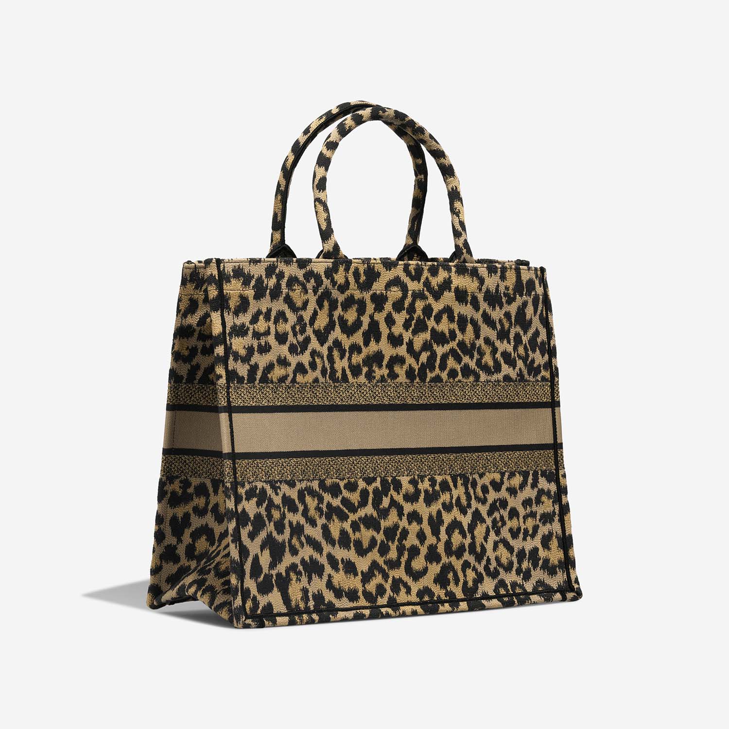 Dior BookTote Large Leopard Side Back | Sell your designer bag on Saclab.com