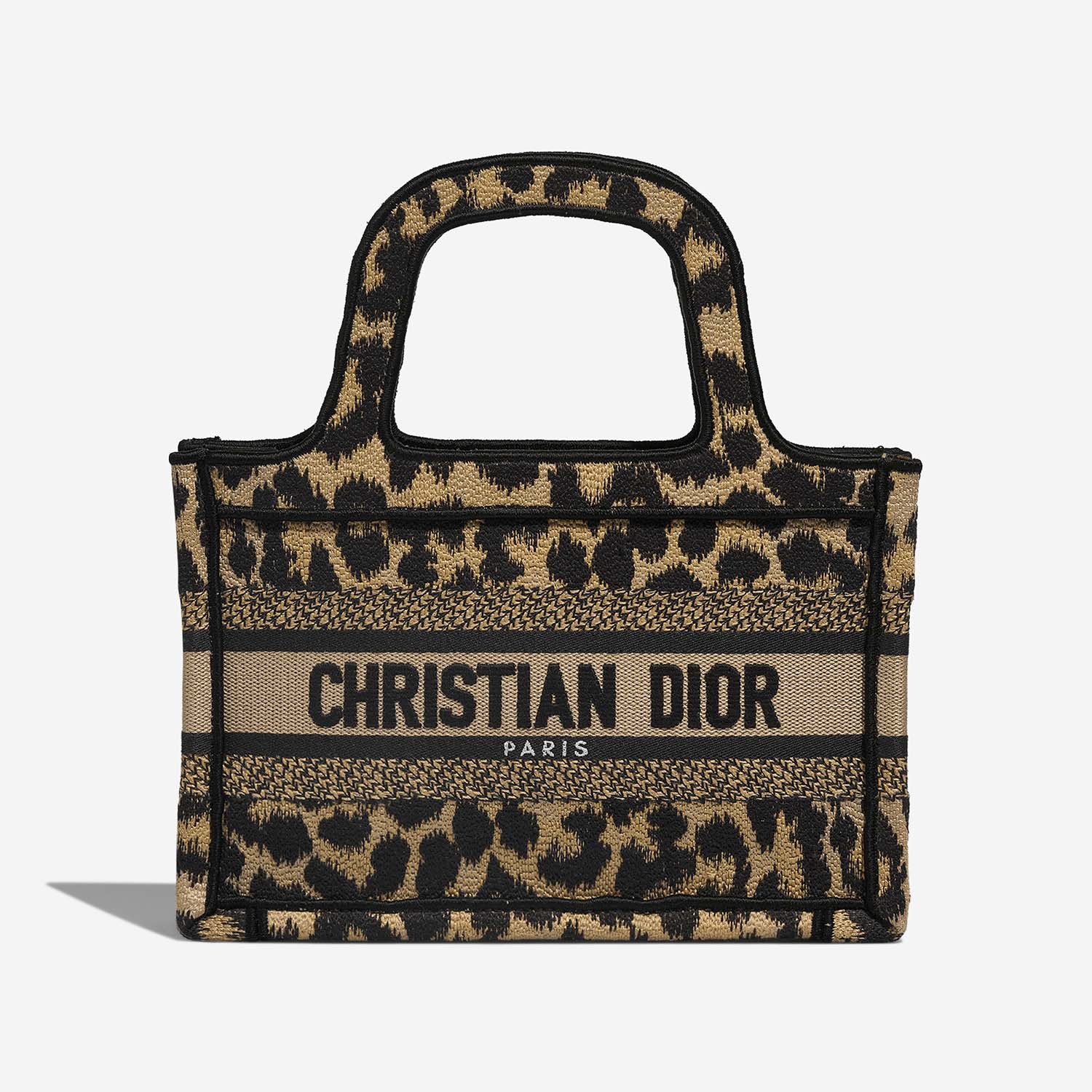 Dior BookTote Mini Leopard Front | Vendre votre sac de créateur sur Saclab.com