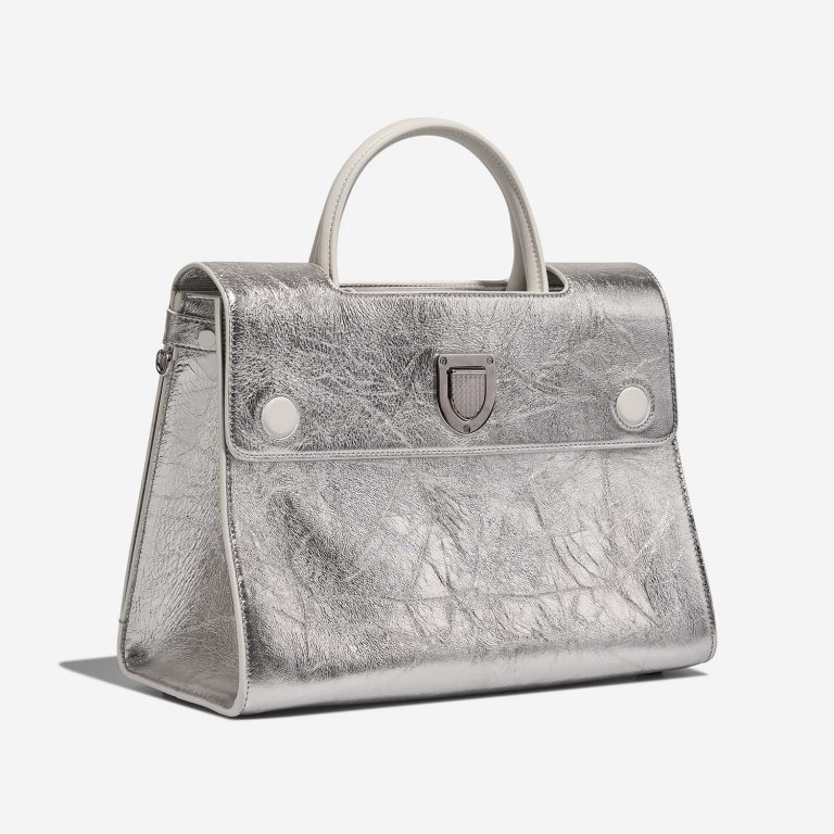 Dior Diorever Medium Silver-White 6Sf | Sell your designer bag on Saclab.com