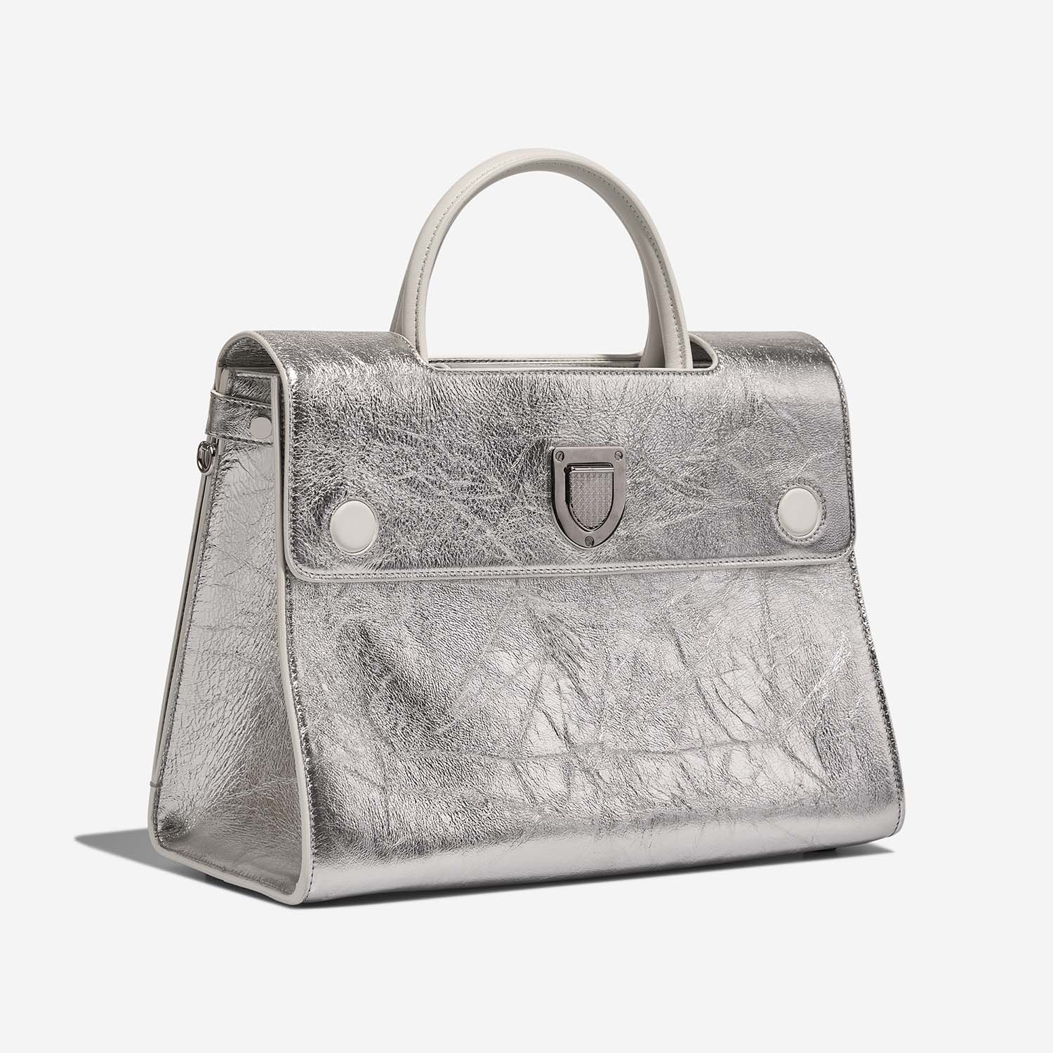 Dior Diorever Medium Silver-White 6Sf | Sell your designer bag on Saclab.com