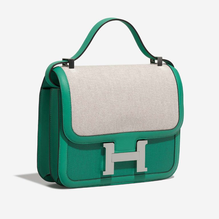 Hermès Constance 24 VertJade Side Front  | Sell your designer bag on Saclab.com