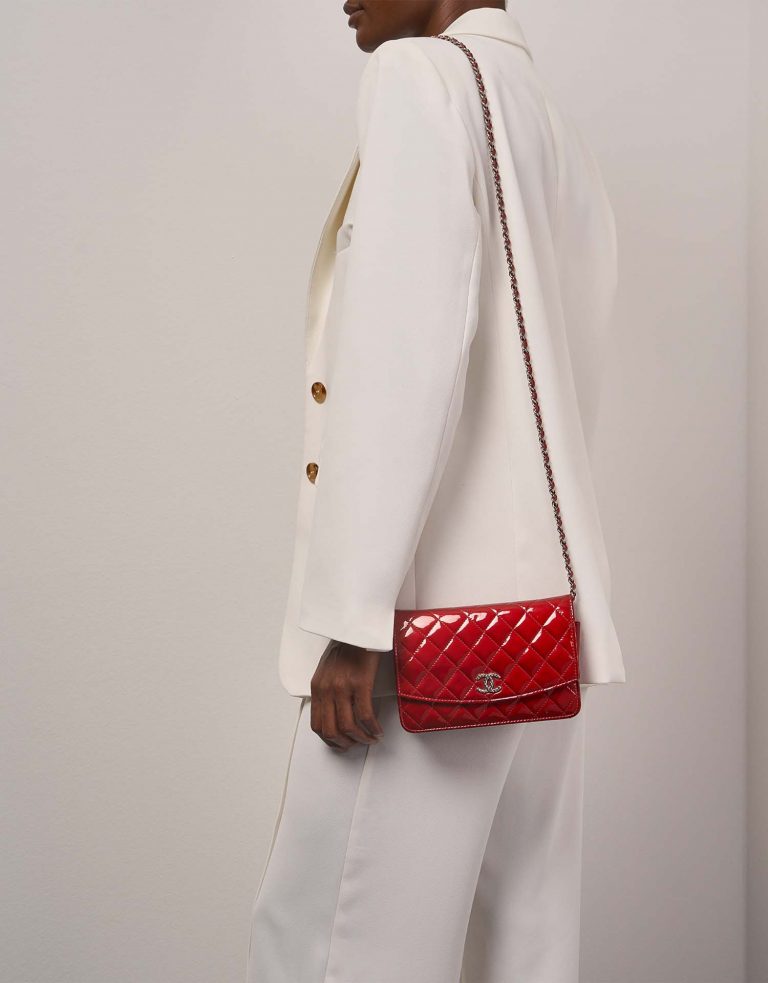 Chanel Classique WalletOnChain Red Front | Vendez votre sac de créateur sur Saclab.com