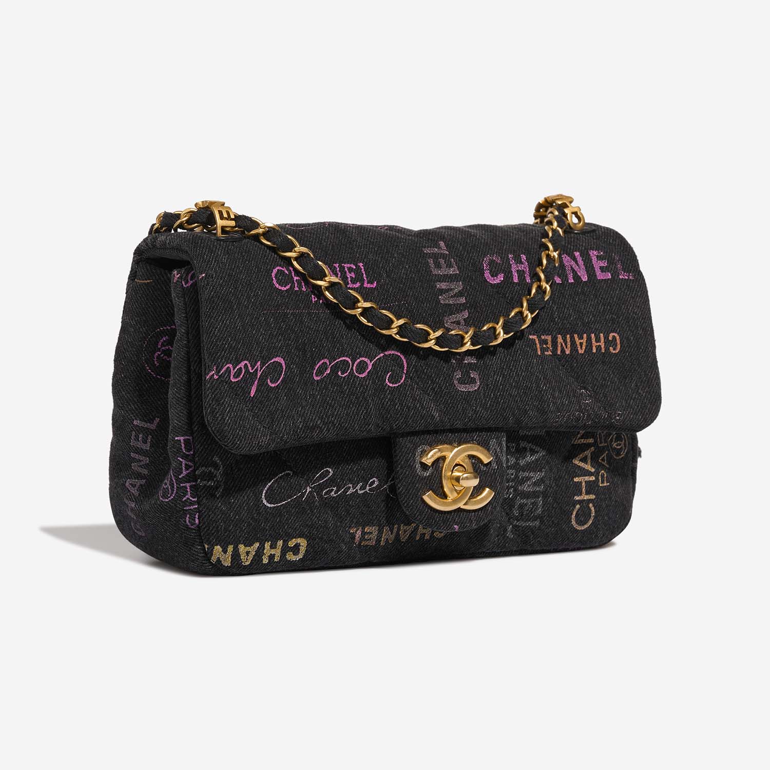 Chanel Timeless Small Multicolor Side Front  | Sell your designer bag on Saclab.com