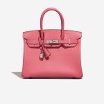 Hermès Birkin 30 RoseAzalee Front  | Sell your designer bag on Saclab.com