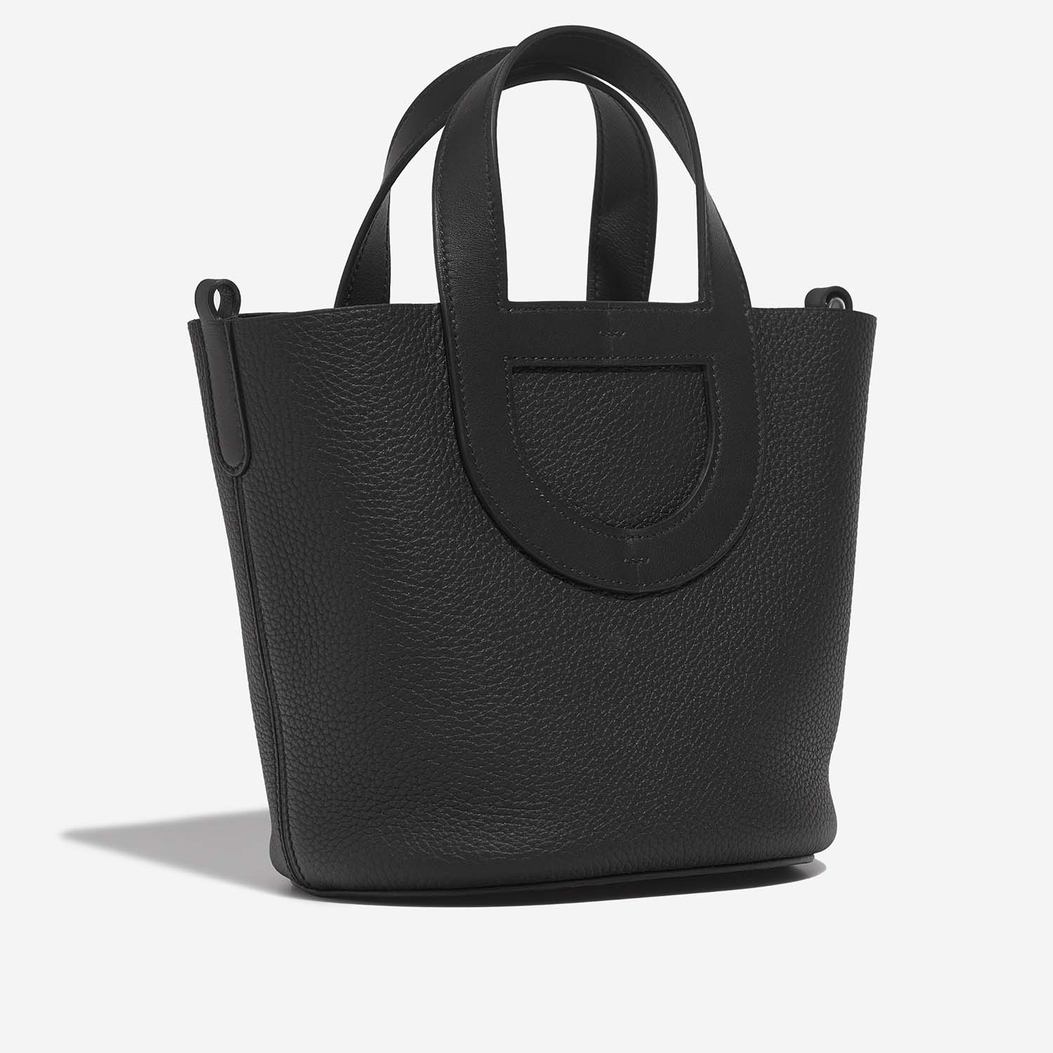 Hermès InTheLoop 18 Black Side Front  | Sell your designer bag on Saclab.com