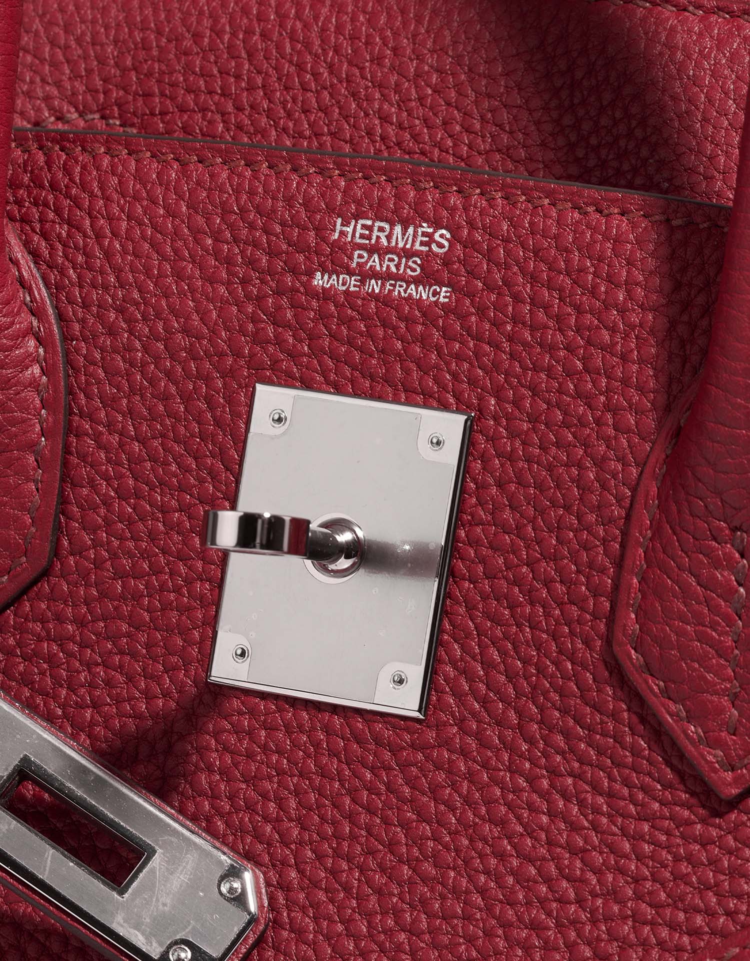 Hermès Birkin 30 Rubis Logo  | Sell your designer bag on Saclab.com