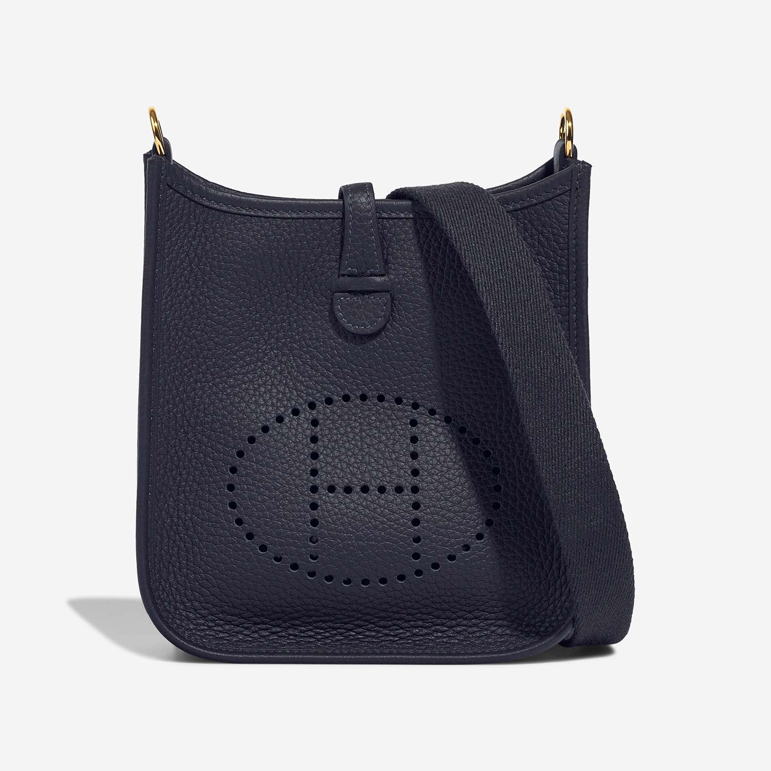 Hermès Evelyne 16 BleuNuit Front S | Vendez votre sac de créateur sur Saclab.com