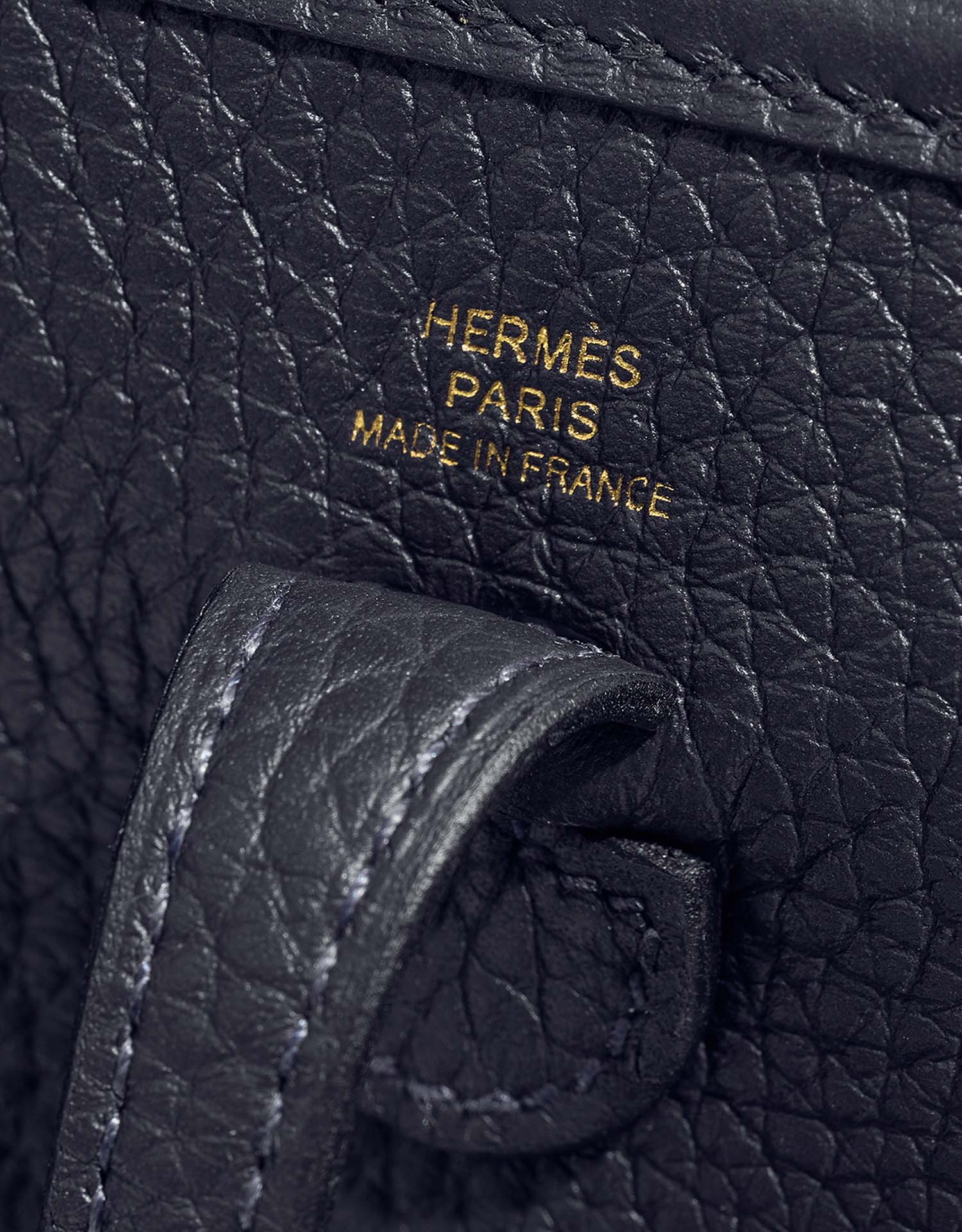 Hermès Evelyne 16 BleuNuit Logo  | Sell your designer bag on Saclab.com