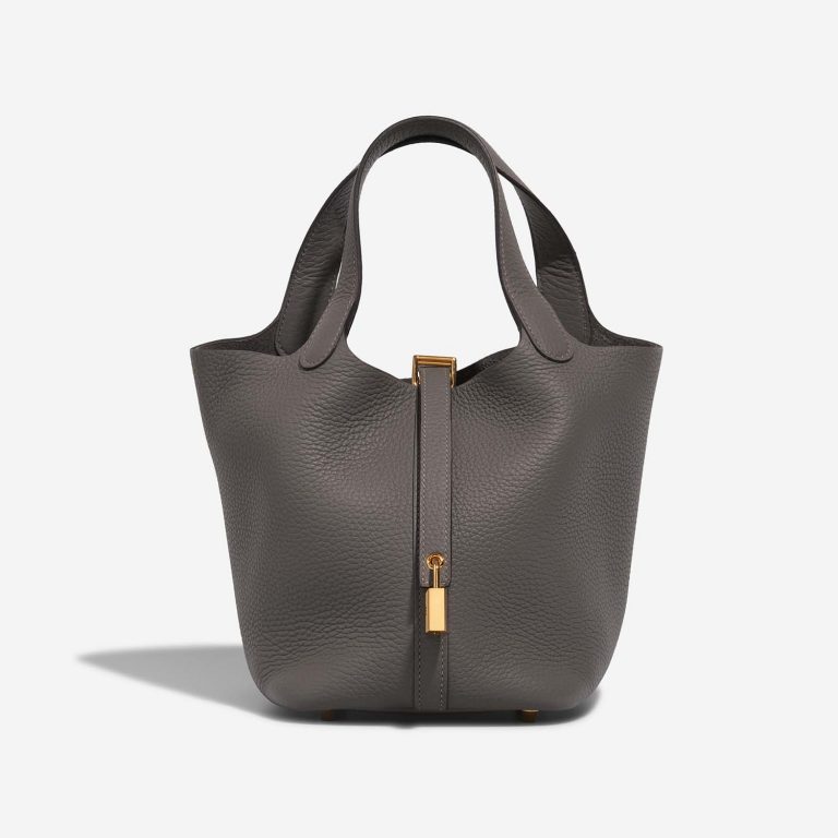 Hermès Picotin 18 GrisMeyer Front | Vendez votre sac de créateur sur Saclab.com