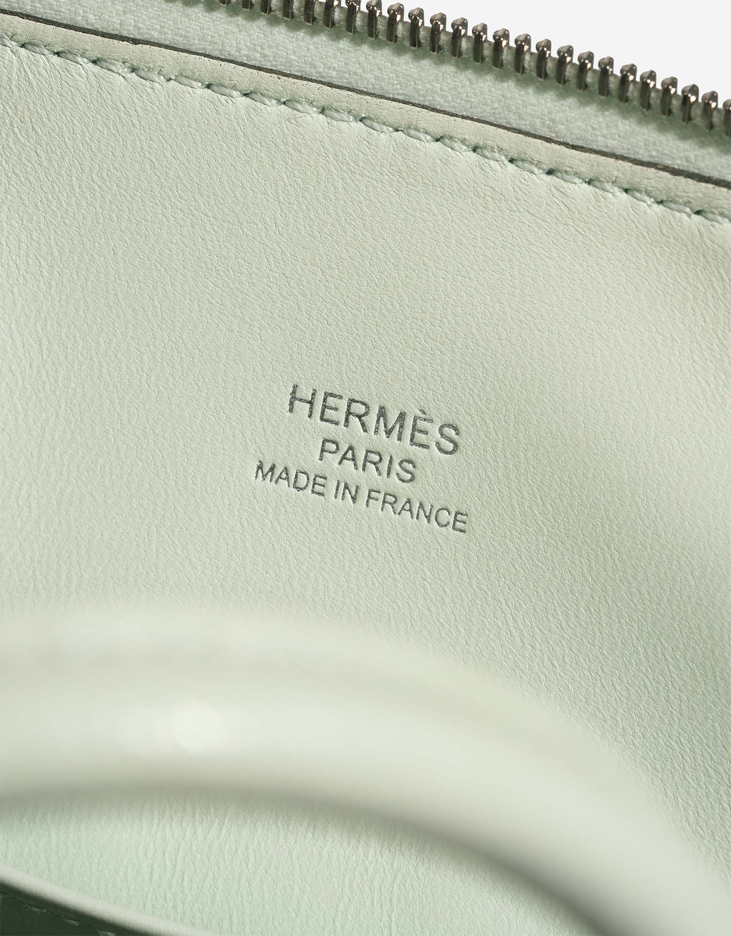 Hermès Bolide Mini VertFizz Logo  | Sell your designer bag on Saclab.com