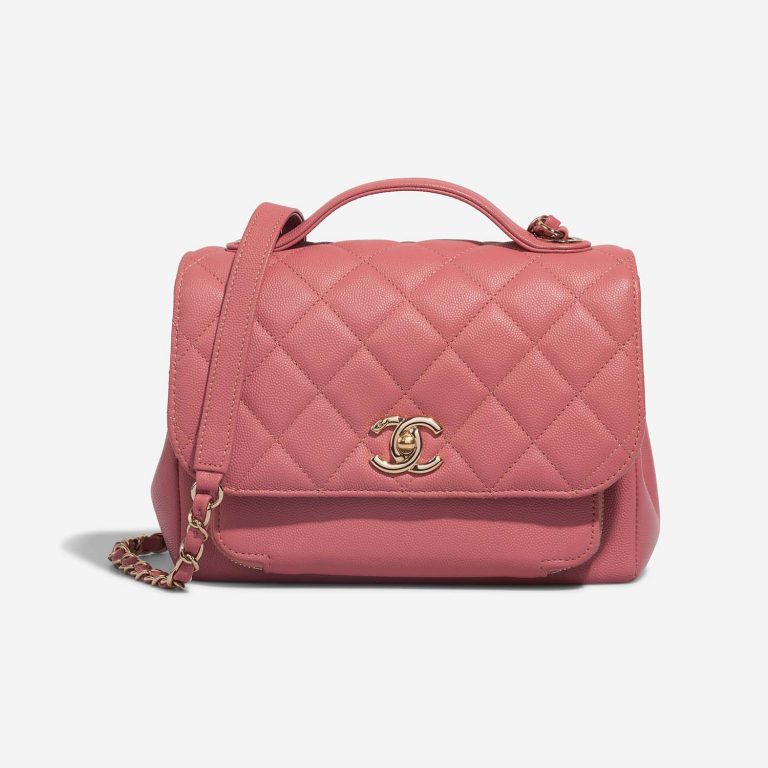 Chanel BusinessAffinity Medium PInk Front  | Sell your designer bag on Saclab.com