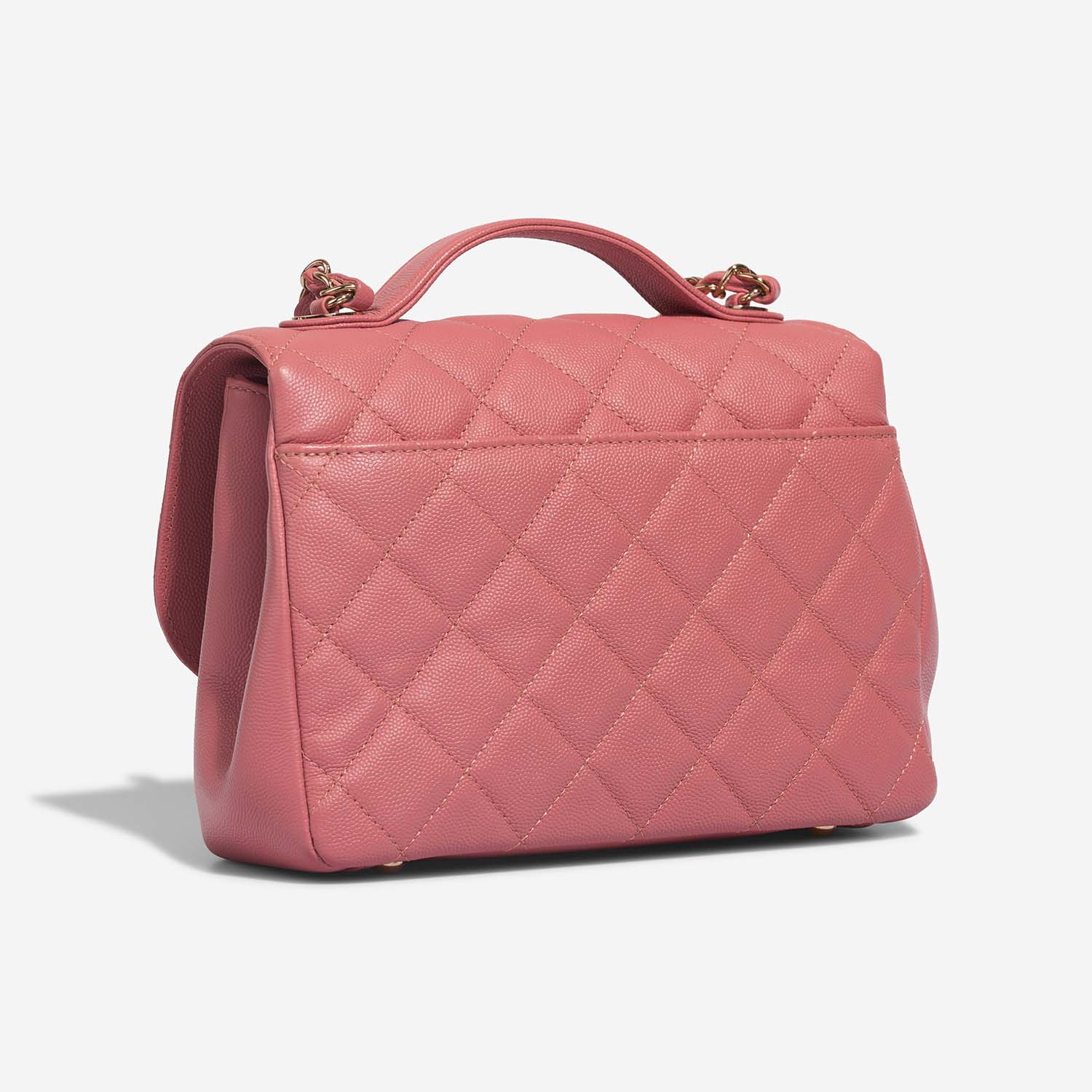 Chanel BusinessAffinity Medium PInk Side Back | Sell your designer bag on Saclab.com