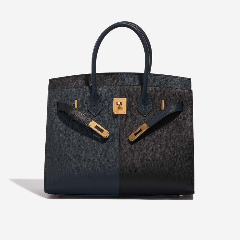 Hermès Birkin 30 BlackBlueIndigoBlueFrida 3FO S | Sell your designer bag on Saclab.com