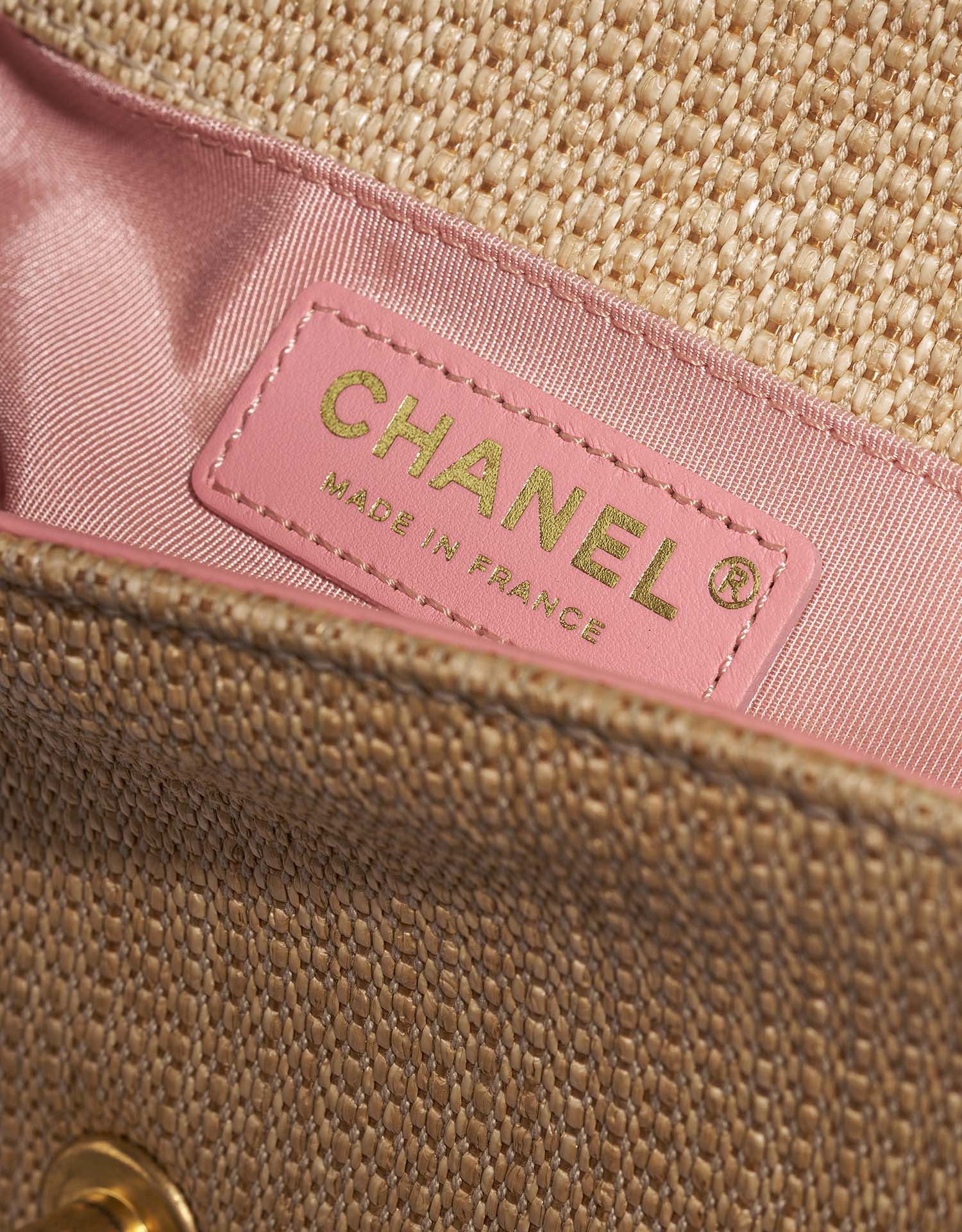 Chanel Boy Small Multicolor Logo  | Sell your designer bag on Saclab.com
