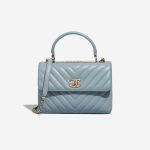 Chanel TrendyCC Medium Blue Front  | Sell your designer bag on Saclab.com