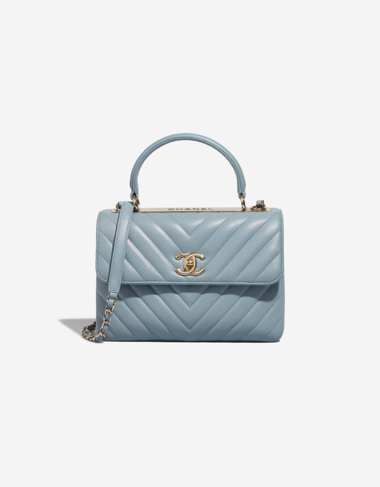 Chanel TrendyCC Medium Blue Front | Vendez votre sac de créateur sur Saclab.com