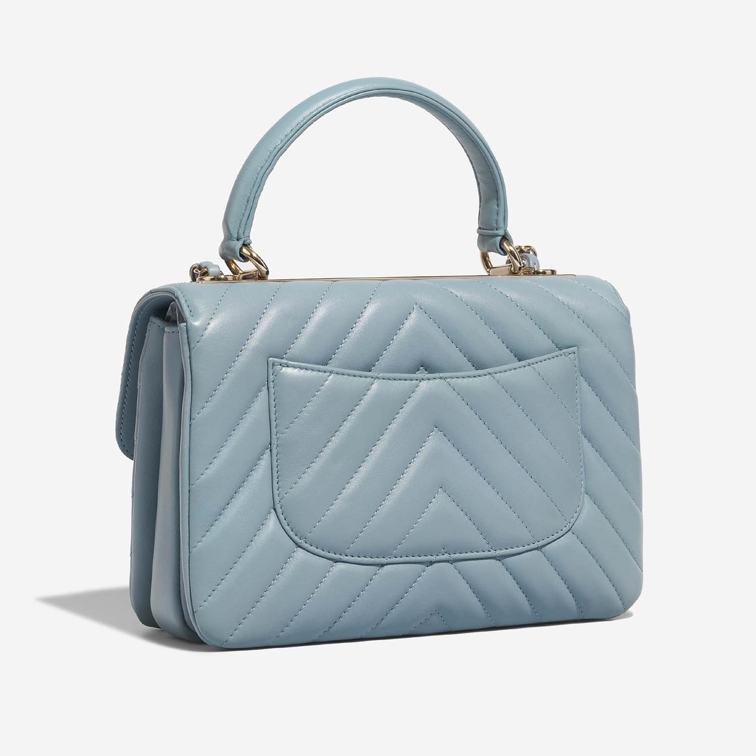 Chanel TrendyCC Medium Blue 7SB S | Sell your designer bag on Saclab.com
