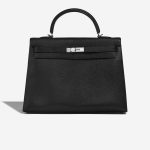 Hermès Kelly 35 Black Front  | Sell your designer bag on Saclab.com