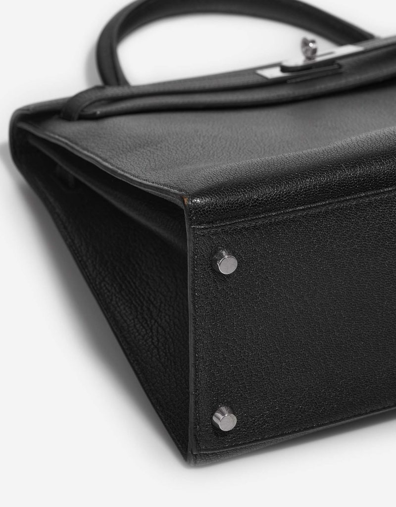 Hermès Kelly 35 Chèvre Black SACLÀB