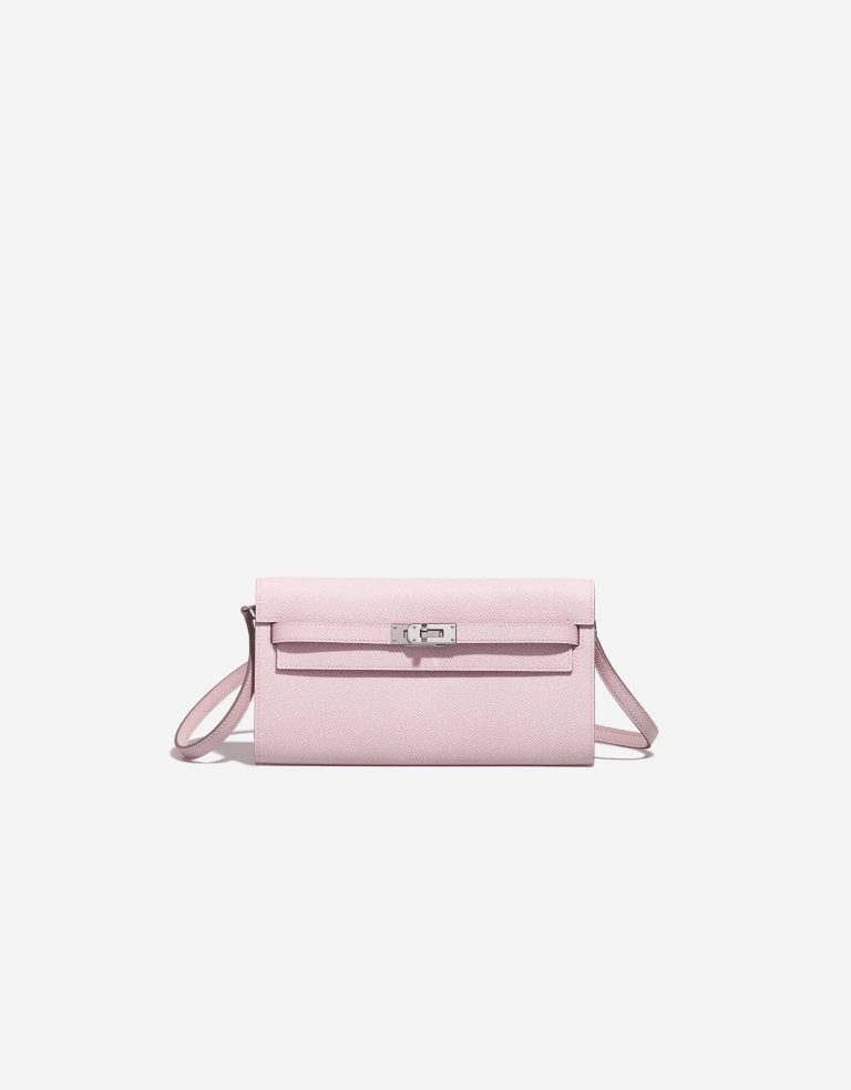 Hermès Kelly ToGo MauvePale Front  | Sell your designer bag on Saclab.com