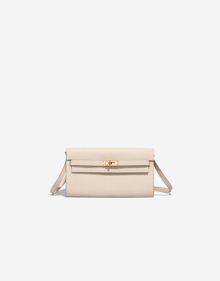 Hermès Kelly ToGo Craie Front  | Sell your designer bag on Saclab.com
