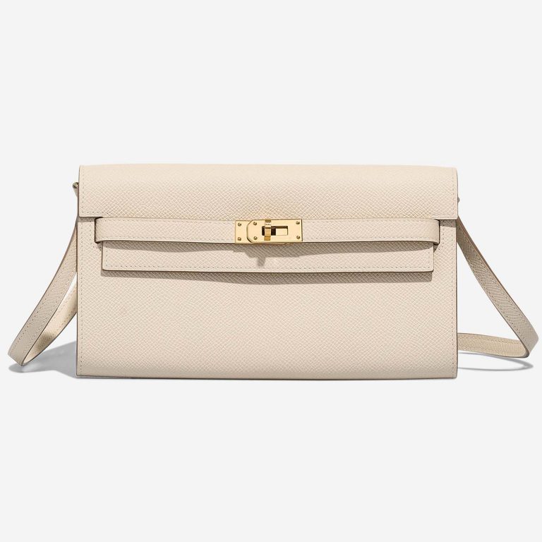 Hermès Kelly ToGo Craie Front | Vendez votre sac de créateur sur Saclab.com