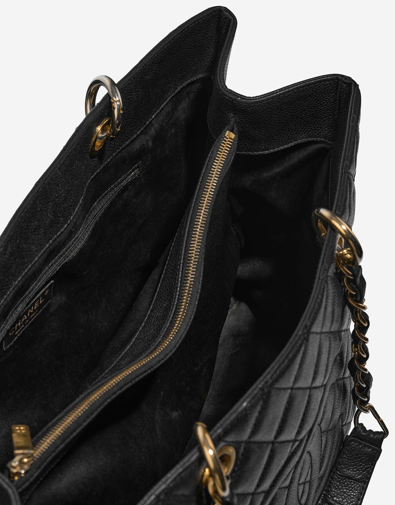 Chanel GST Black Inside  | Sell your designer bag on Saclab.com