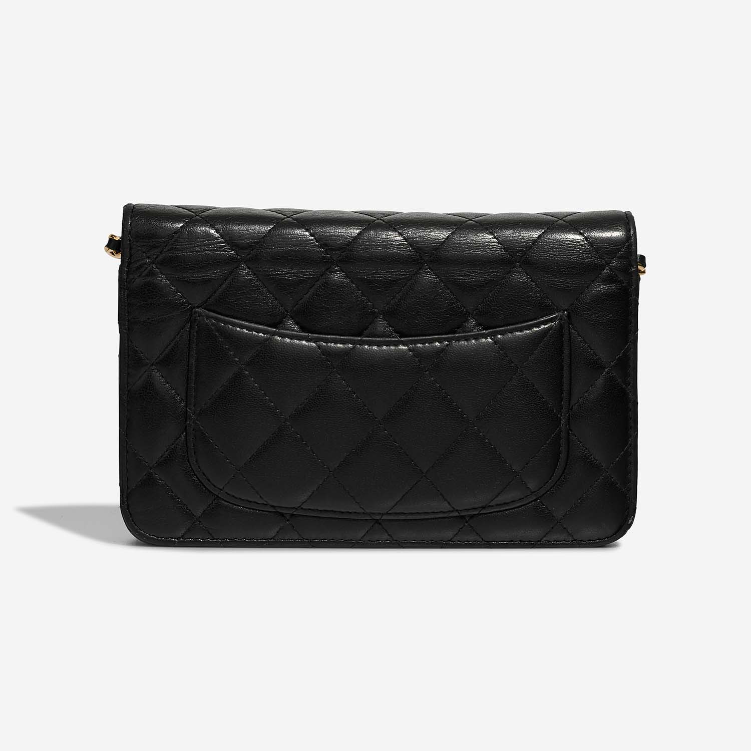 Chanel Timeless WalletOnChain Black Back | Sell your designer bag on Saclab.com